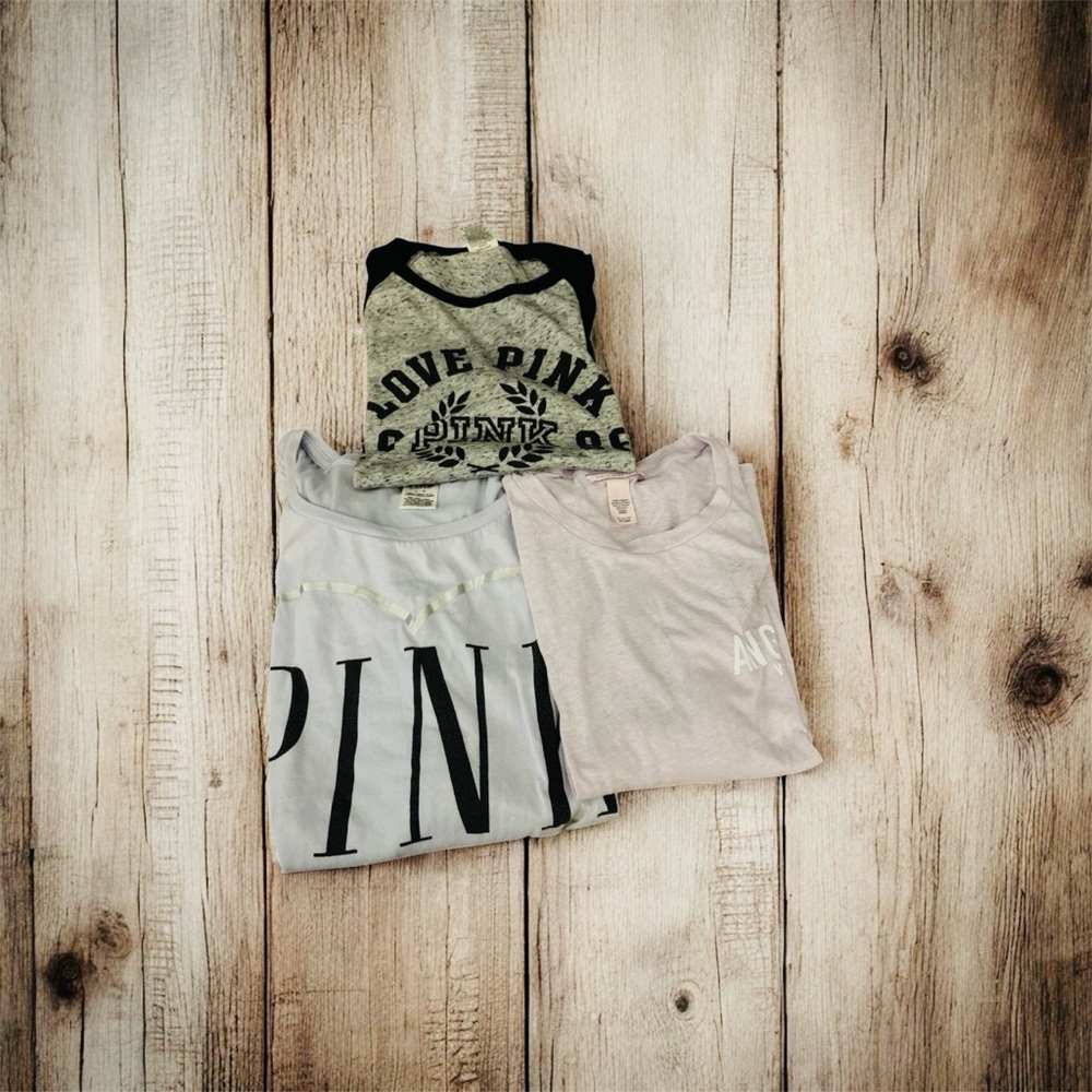 VS Pink Graphic T-Shirts